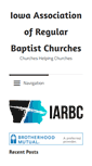 Mobile Screenshot of iarbc.org